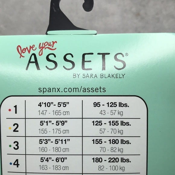 Love your Assets and Spanx Shaping Tights Size Medium New - Picture 4 of 11